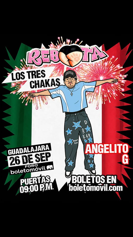 Los 3 Chakas flyer